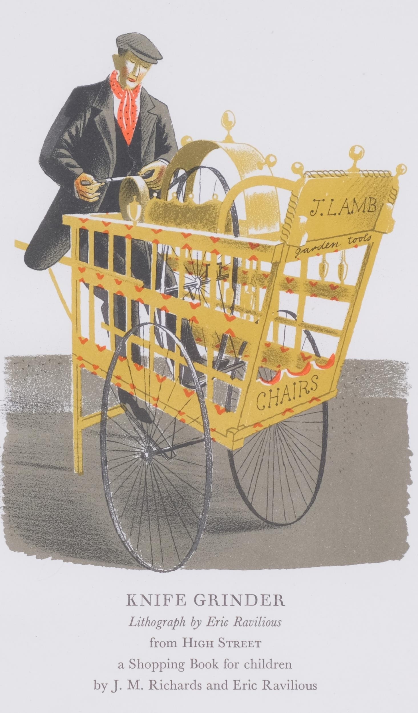 Eric Ravilious | original lithograph (1937) | MutualArt