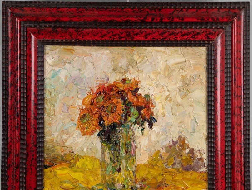 Artwork by Mark Simon, Mark SIMON (actif au XXème siècle, Made of oil on canvas