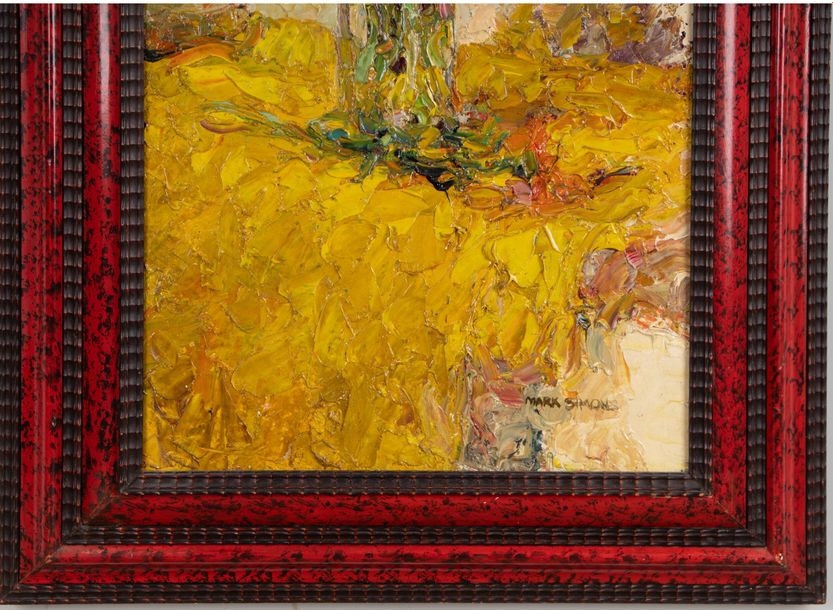 Artwork by Mark Simon, Mark SIMON (actif au XXème siècle, Made of oil on canvas