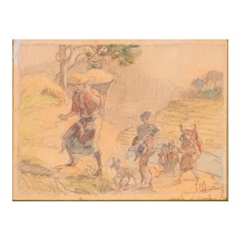 Igorots of Mountain Province - Fernando Amorsolo