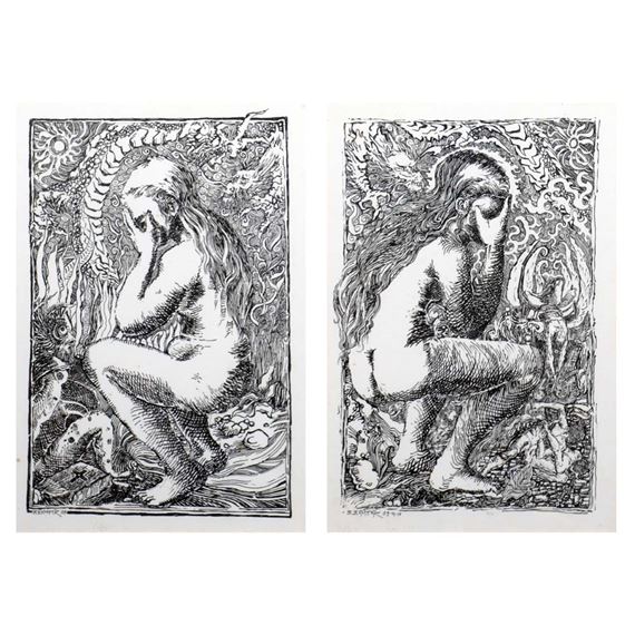 a.) Untitled
b.) Untitled - Gromyko Semper