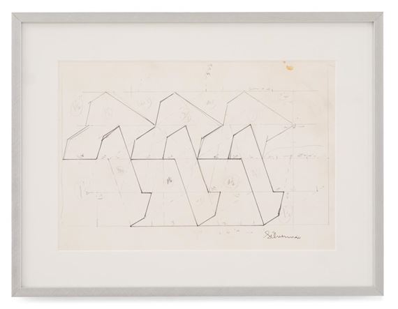 Arthur Silverman | Blueprint for a Sculpture | MutualArt