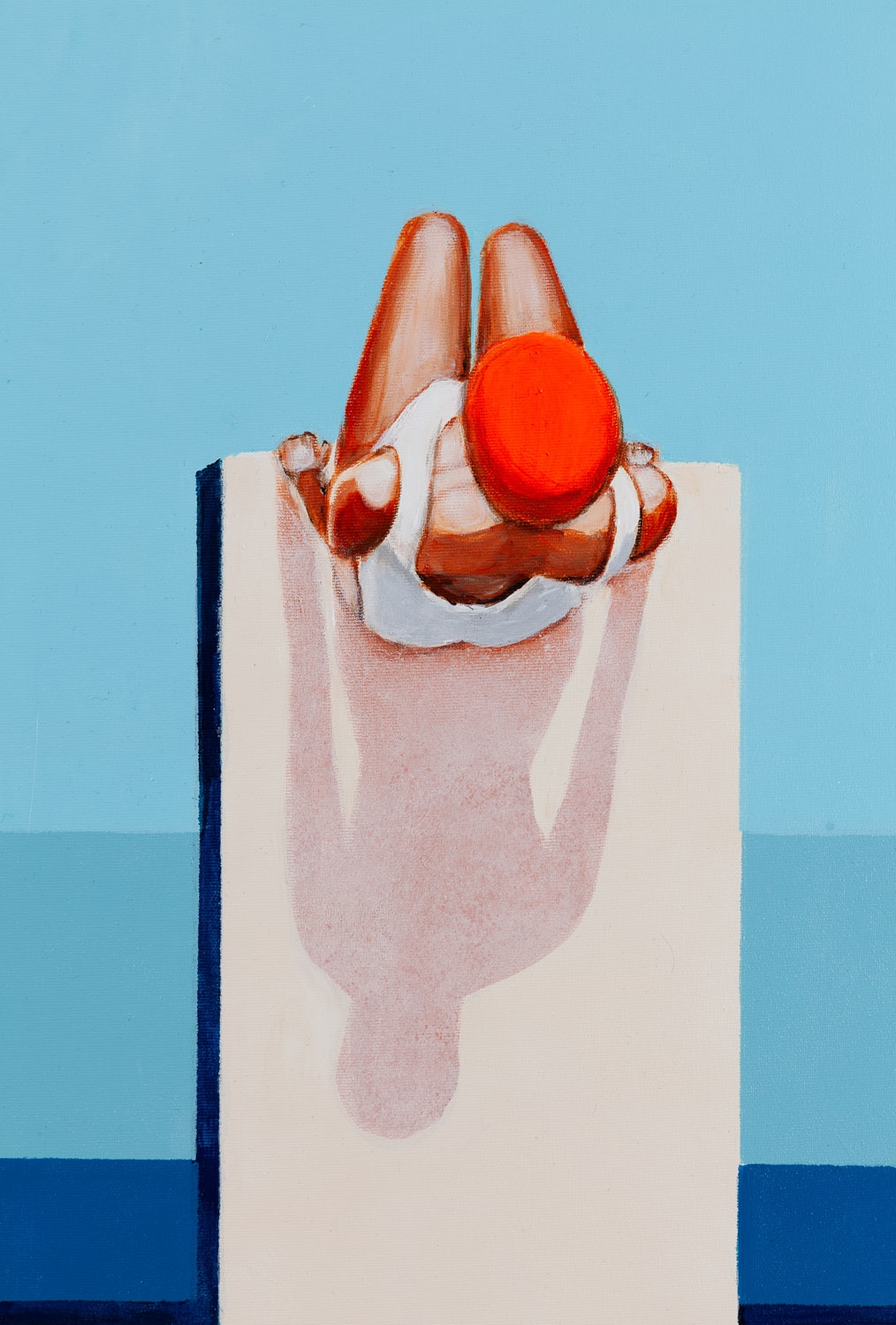 Artwork by Renata Magda, Silence VIII, Made of acrylic / canvas