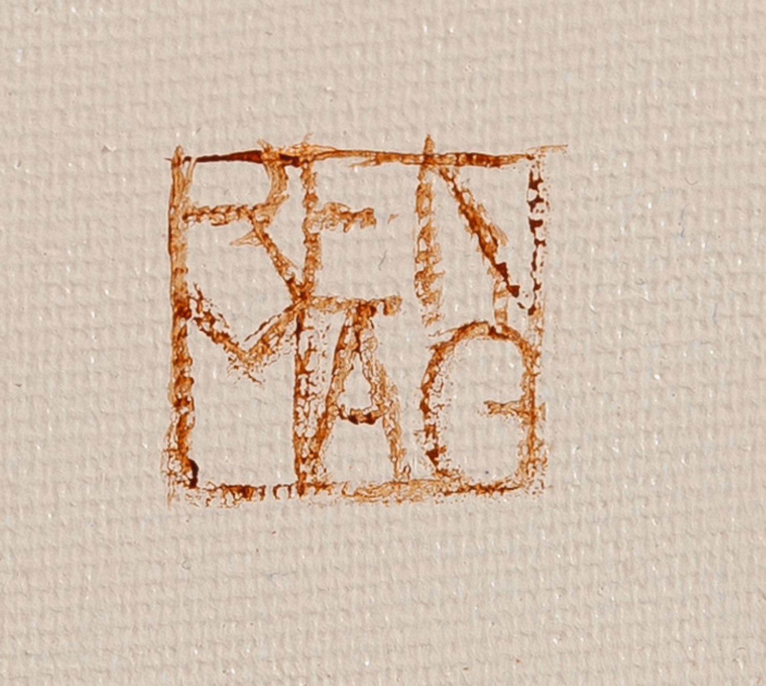 Artwork by Renata Magda, Silence VIII, Made of acrylic / canvas