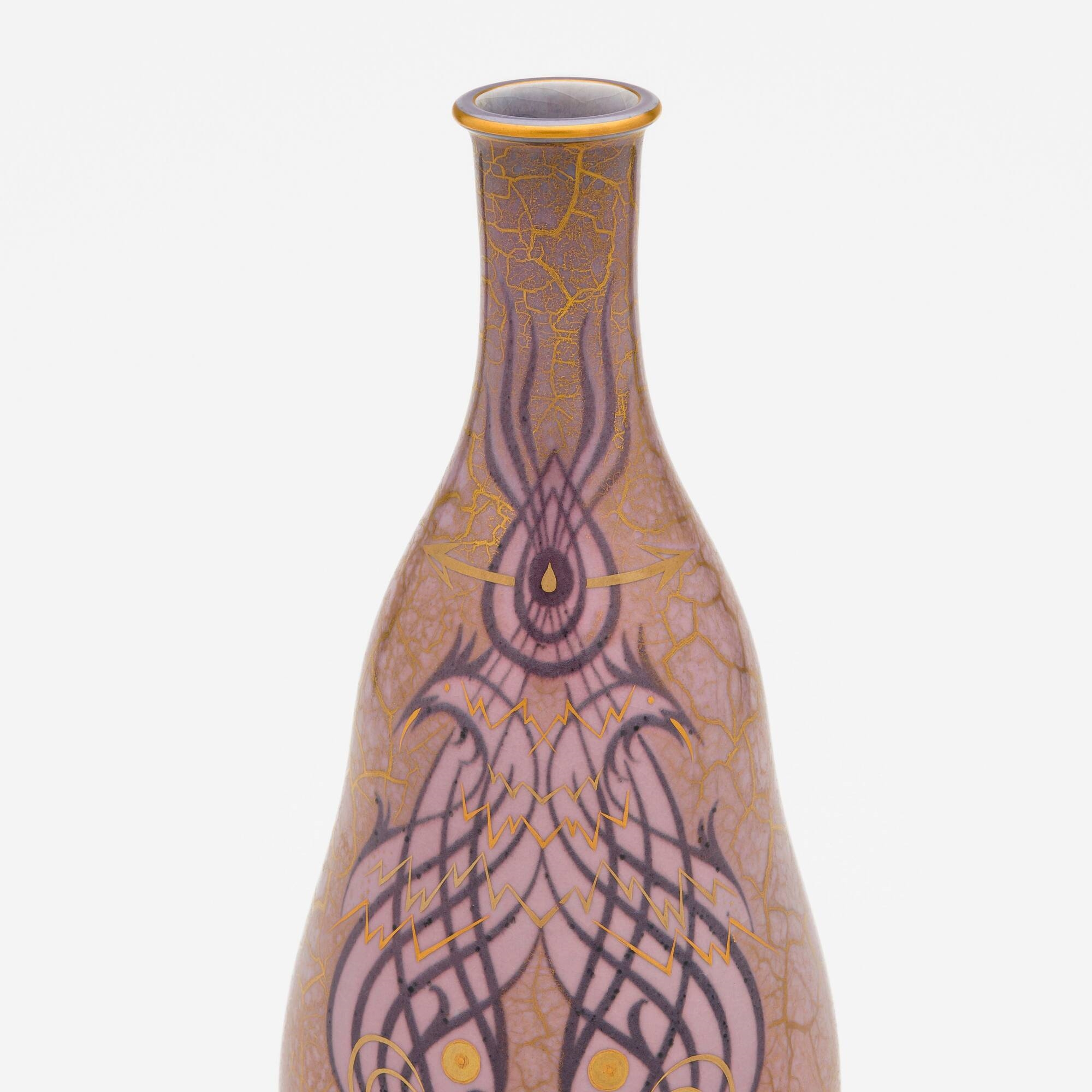 Artwork by Maheiddine Boutaleb, Vase, Made of glazed porcelain