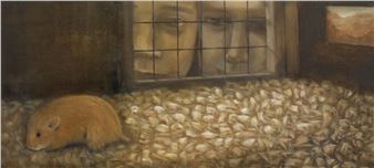 Andrew Lewis: Through the found window –  Paintings of Sculptures (& a hamster) - Galerie Martin van Zomeren
