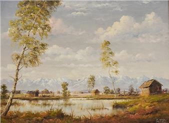 Mountainous Landscape - F. Winter