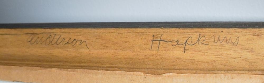 Artwork by Chela Morgan, Cabin and Shed Scene, Made of Acrylic on Canvas Board