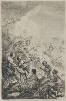 Apollo und die Musen - Johann Christian Wink