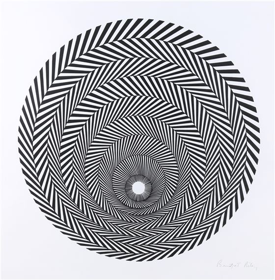 Bridget Riley | Echo (1962) | MutualArt