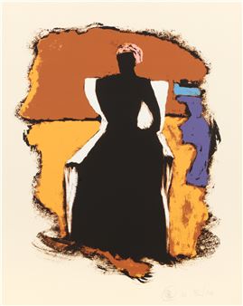 Untitled (White Columns Portfolio) - Reggie Burrows Hodges