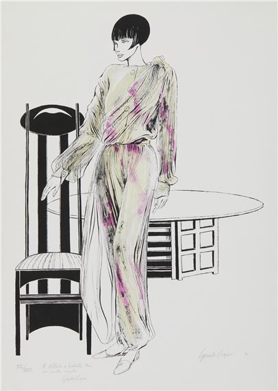 Guido Crepax | 2 SHEETS: VALENTINA (ca. 1990) | MutualArt