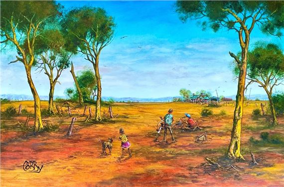John Cobby | Copped a Puncture, 2024 (2024) | MutualArt