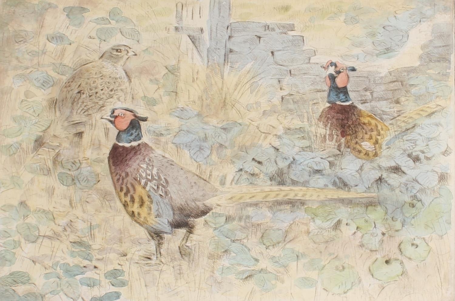Peter Partington | Pheasants | MutualArt