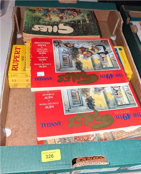 comics-a-selection-of-vintage-lion-comics-annuals-mutualart