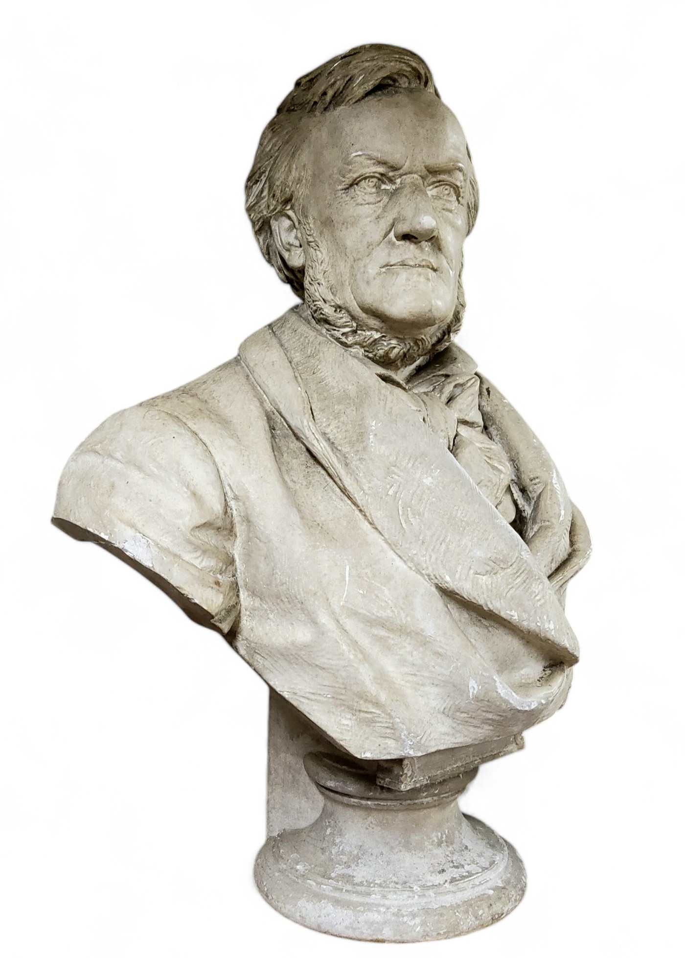 Hugo Wilhelm Fritz Schaper | a late 19th century German plaster bust of ...