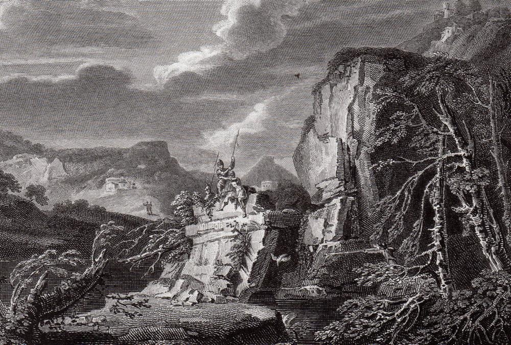 Salvator Rosa | Salvator Rosa Paysage 1818 etching | MutualArt