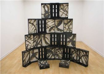 Dragica Čadež: Screens - Bezigrad Gallery 2