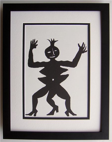 Alexander Calder Original Lithograph Framed 1975 by Alexander Calder