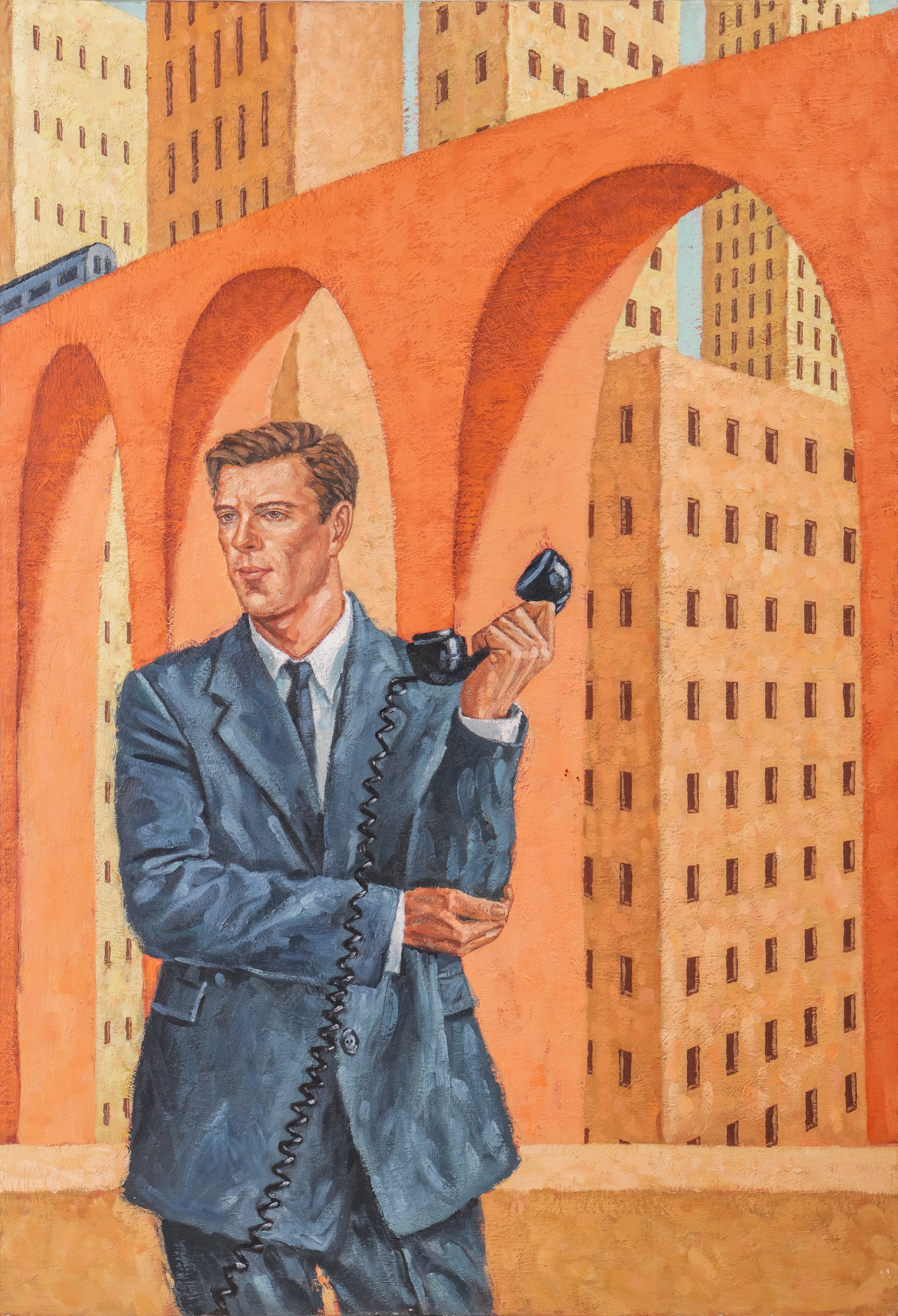 Artwork by Rod Judkins, Untitled, Made of oil on canvas