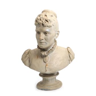 Portrait bust of a woman - Jo Visdal