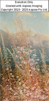 Herbstliche Alpenwiese - Alois Hänisch