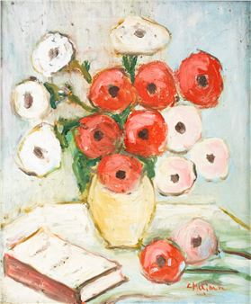 Flowers and Book - Coca Metianu