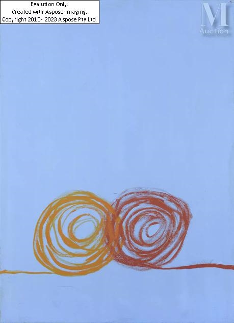 Artwork by Anne-Marie Schneider, Sans titre (triptyque), Made of Acrylic on canvas