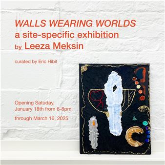 Leeza Meksin: The Skirt: Walls Wearing Worlds - Ortega y Gasset Projects