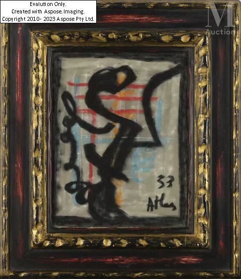 Jean-Michel Atlan | Composition (1947) | MutualArt