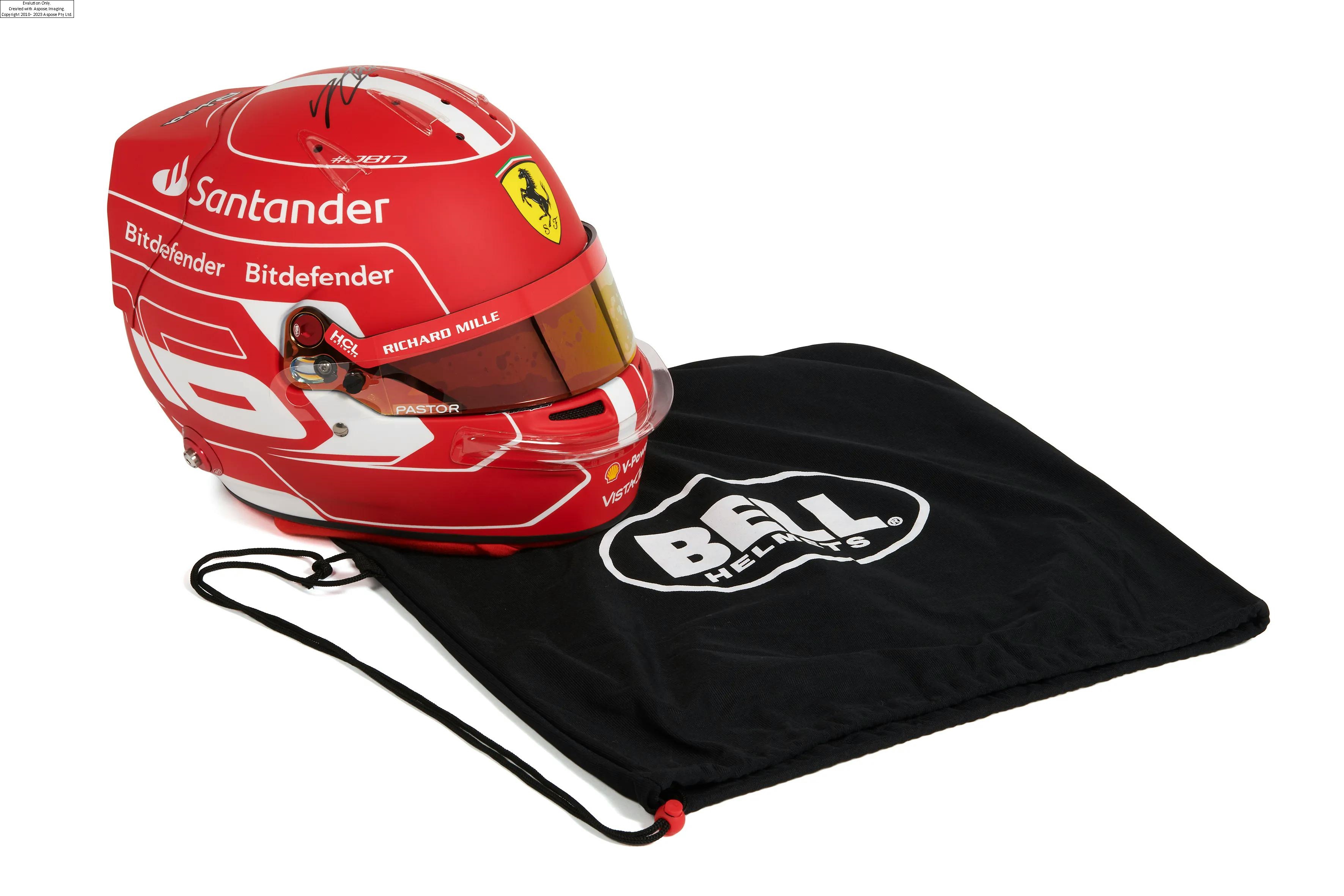 León Ferrari | BELL Racing Helmets – Charles Leclerc – Scuderia Ferrari ...