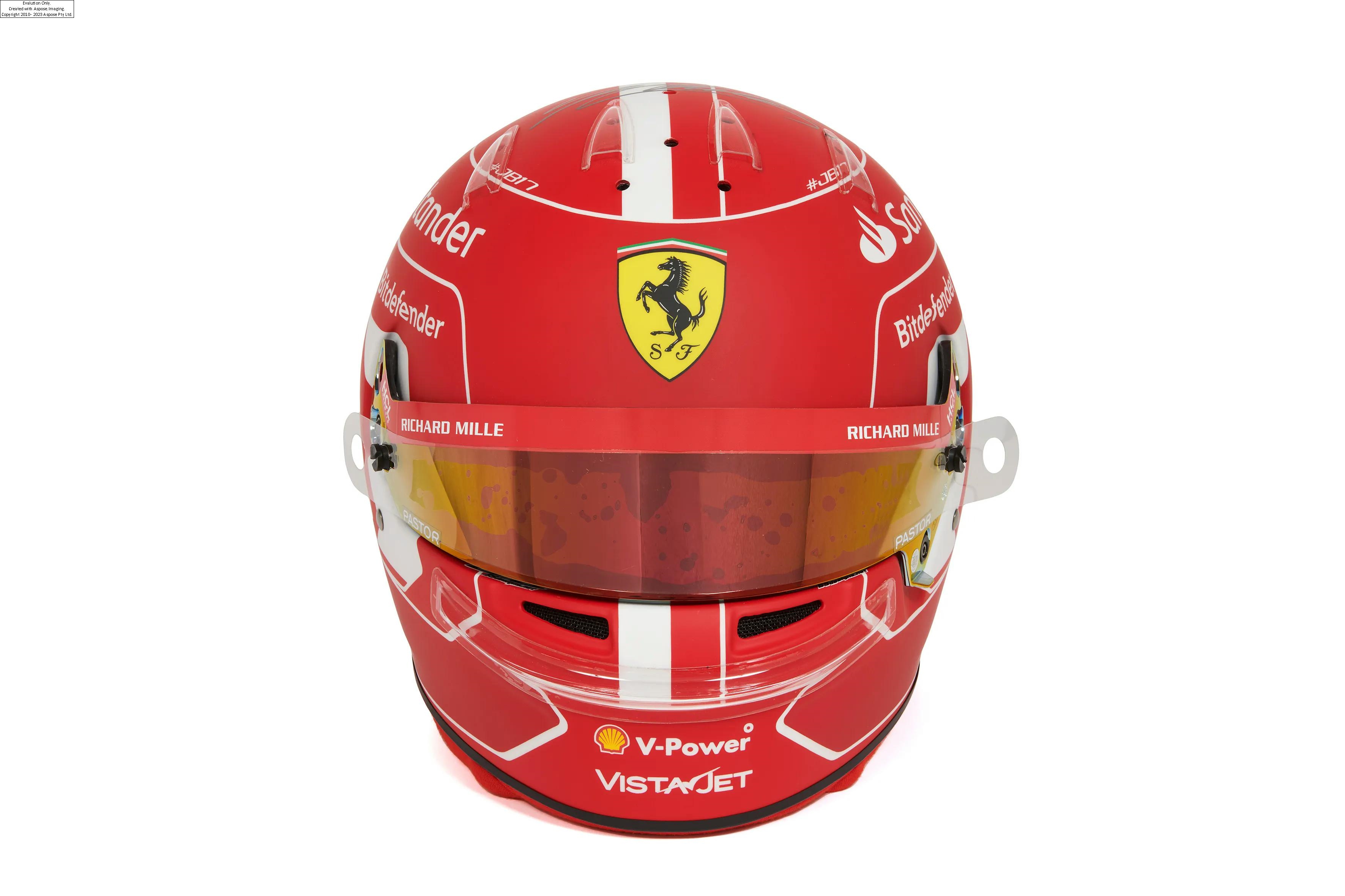 León Ferrari | BELL Racing Helmets – Charles Leclerc – Scuderia Ferrari ...