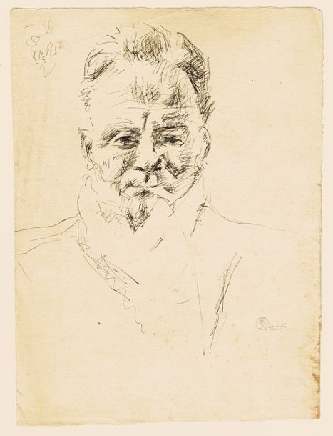 Artwork by Philippe Rouart, Drawing) Philippe ROUART (1904-1993, painter, from a dynast - Lot 72, Made of graphite drawing on laid paper