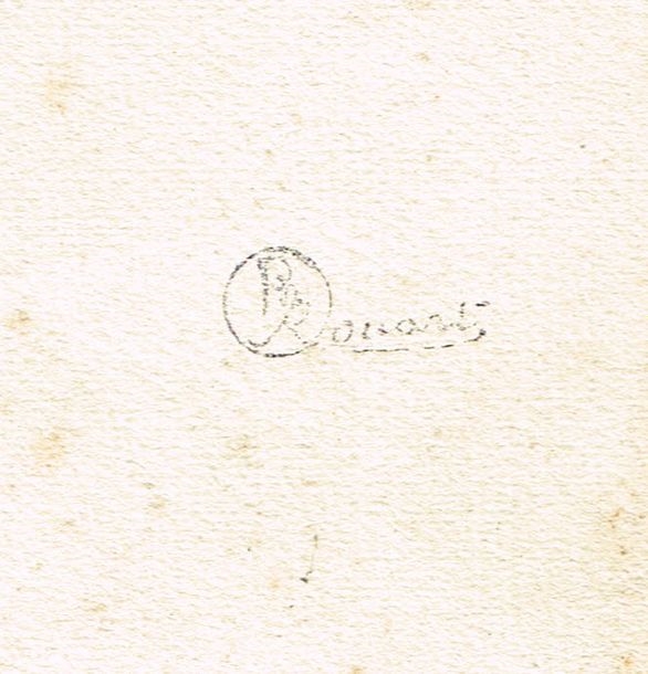 Artwork by Philippe Rouart, Drawing) Philippe ROUART (1904-1993, painter, from a dynast - Lot 72, Made of graphite drawing on laid paper