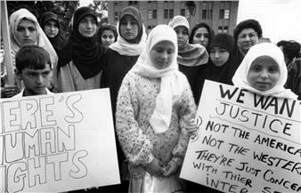Peace march for the Bosnian people in Sydney, 1993 - Dallas Kilponen