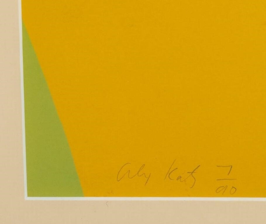 Artwork by Alex Katz, Day Lily II, Made of Lithograph in Colors