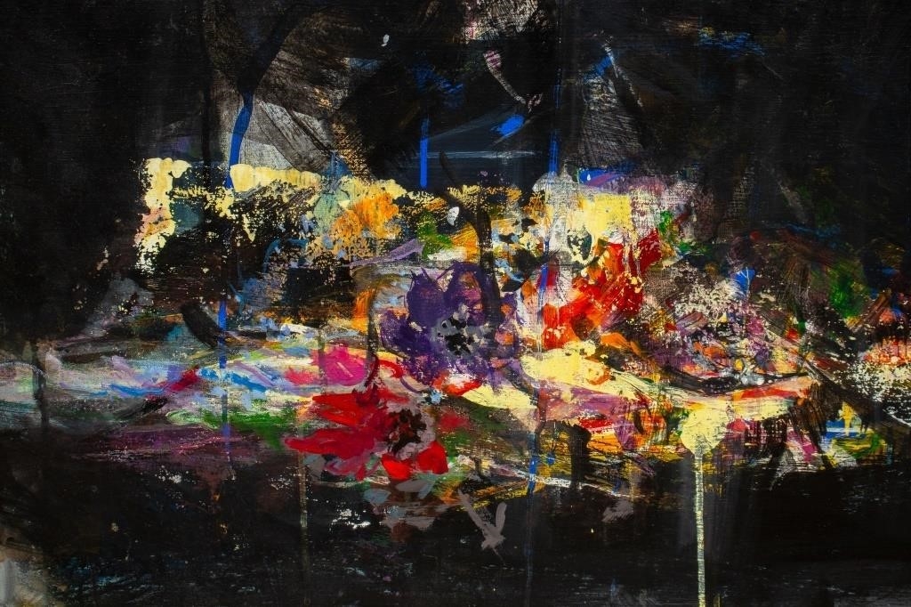 Artwork by Kikue Miyatake, Abstract Composition, Made of oil on canvas