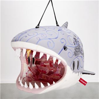 "Sandy Great White Shark" - Porky Hefer