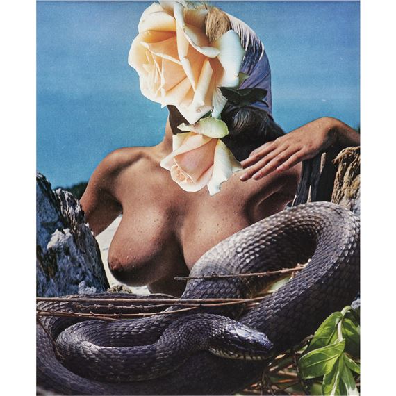 "The Goddess Who Makes the Dead Alive" by Linder Sterling, 2019