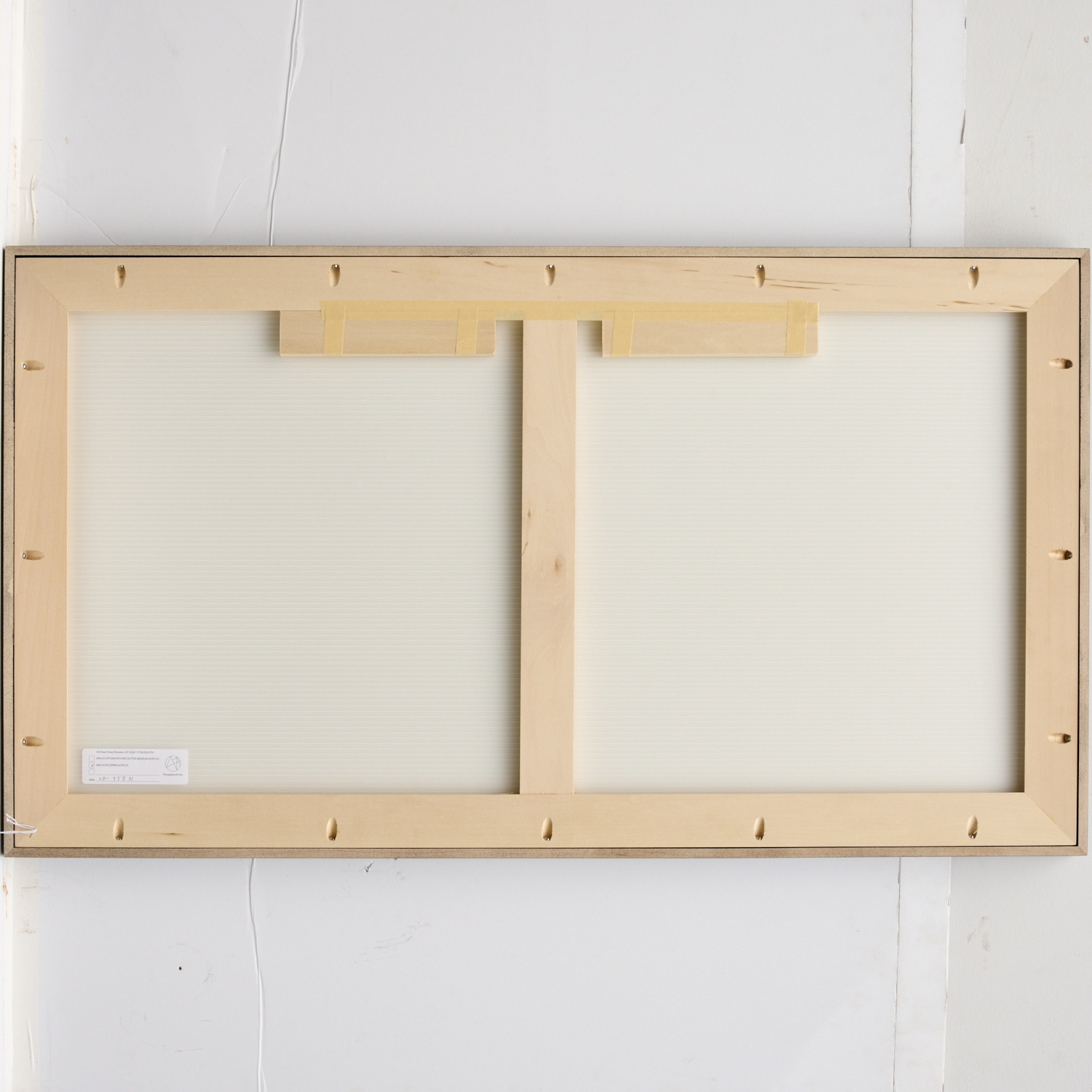 Artwork by Lucy Raven, "PR4 (Technicolor Please Focus)", Made of screenprint on paper