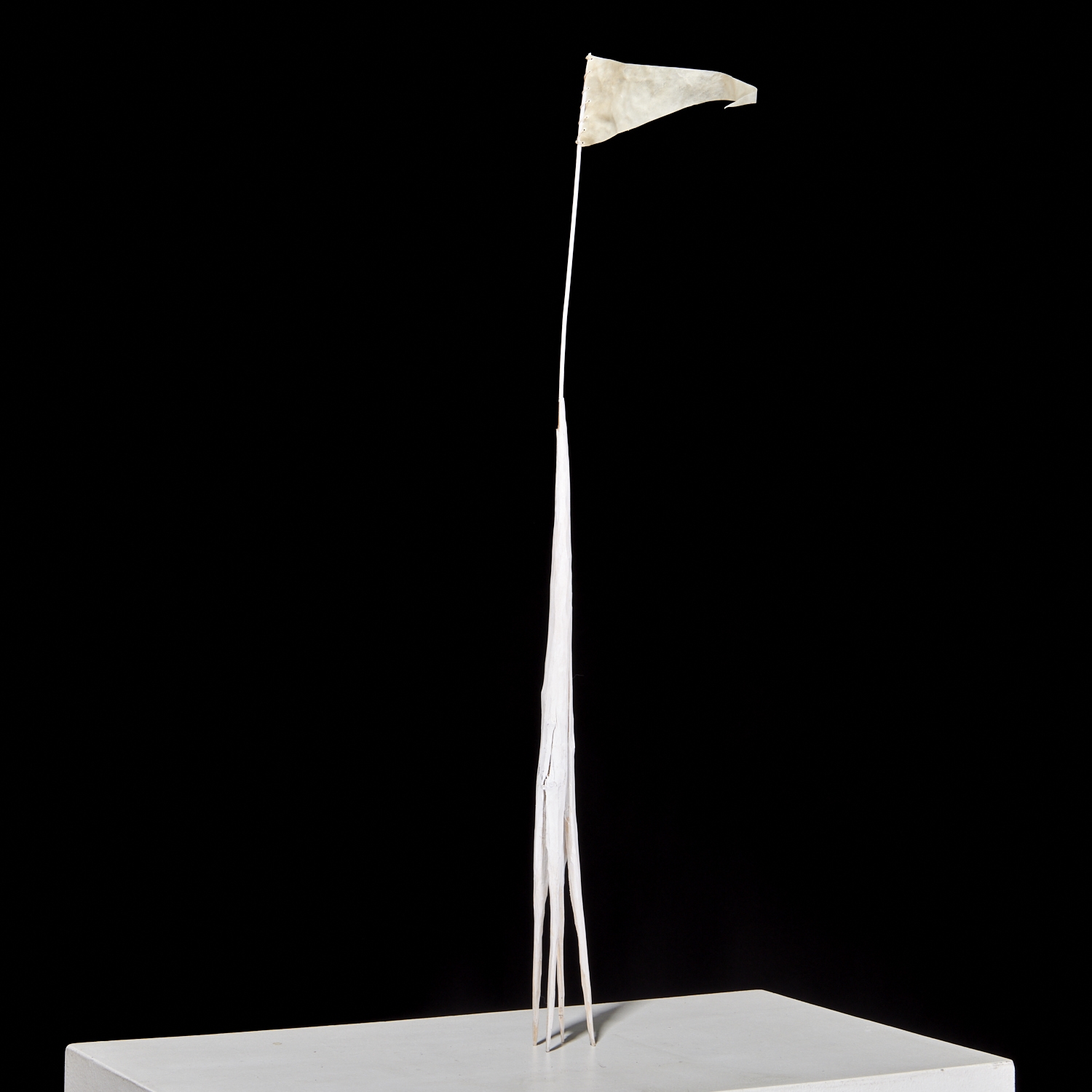 Artwork by Eric Oglander, "A Very Stable Flag", Made of mixed media sculpture