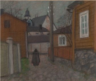 View from Porvoo - Hjalmar Procopé