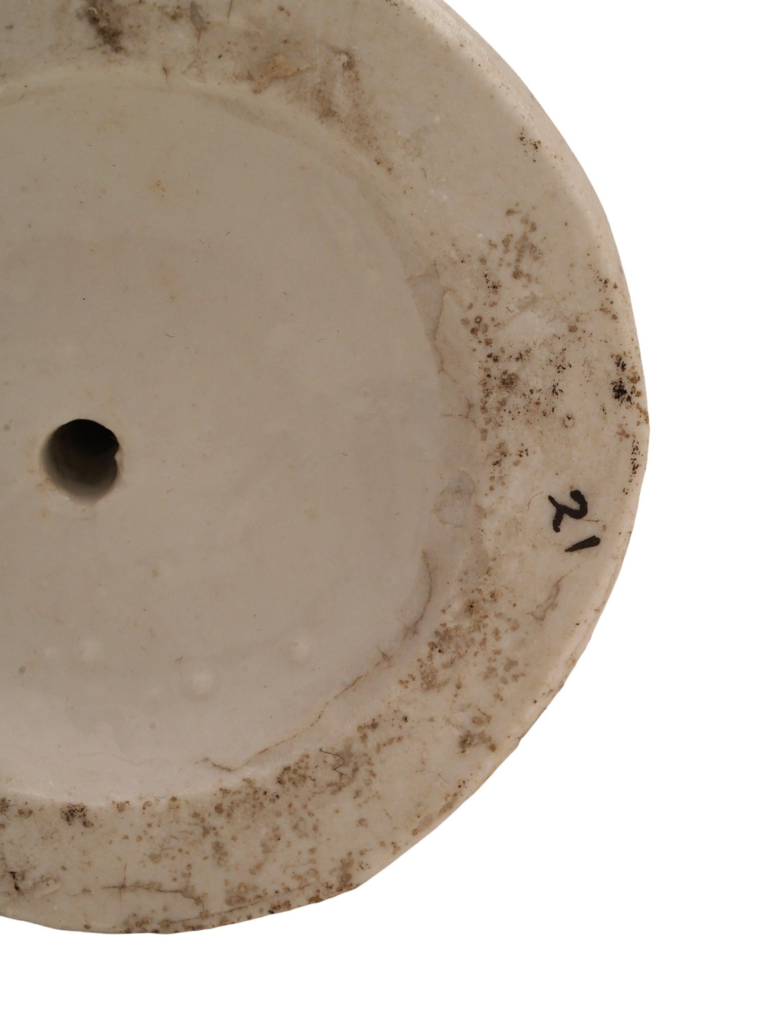 Artwork by , Chinese School, 19th Century, A set of three figures, all wearing the traditional Manchurian ‘cue’ hairstyle, Made of porcelain