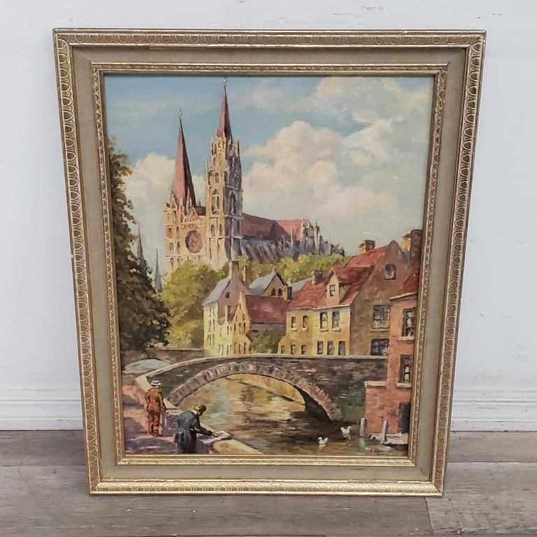 Artwork by Andrew Berrick, Untitled, Made of oil on board