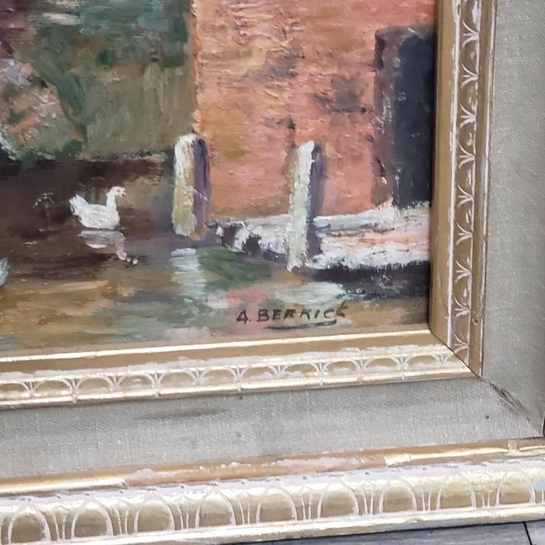 Artwork by Andrew Berrick, Untitled, Made of oil on board