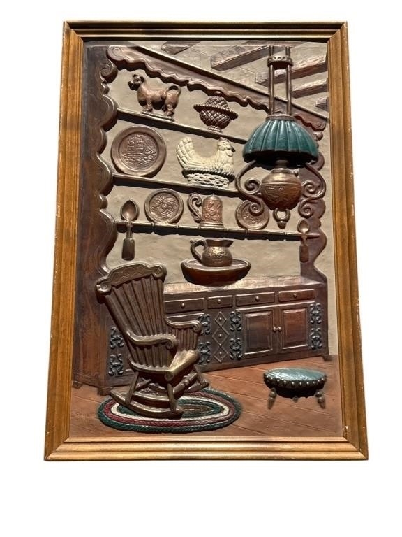 Artwork by Philip Taub, Untitled, Made of 3D vinyl relief