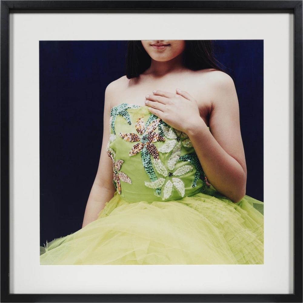 Artwork by Deborah Paauwe, First Night 2001 (from the Violet Window series) c-type print, Made of C-type print