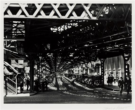 Under the El at the Battery