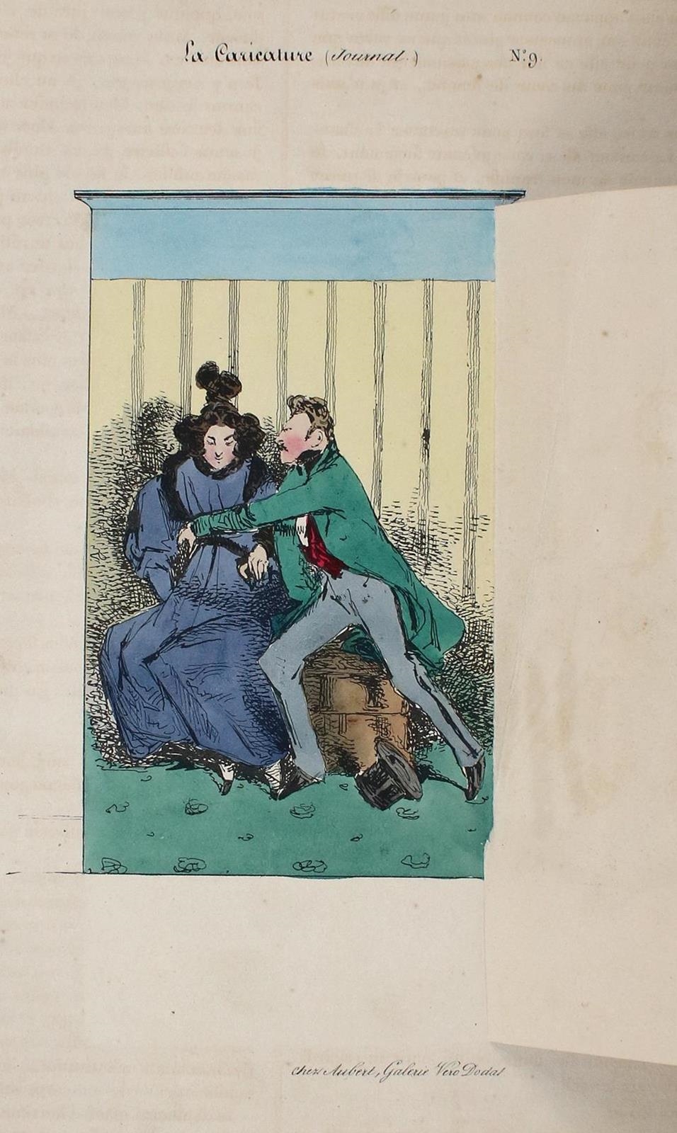 Artwork by Henry Monnier, Ma femme ne m'attend pas, Made of lithograph