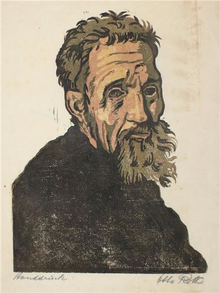 Otto Roth | Michelangelo Buonarroti (Circa 1930) | MutualArt